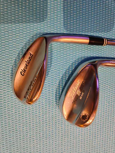 54* and 58* Wedges (Cleveland and Vokey), View more