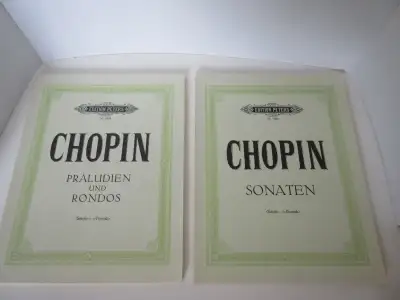 Edition Peters Chopin and Mozart - Piano Music Books - Germany, View more