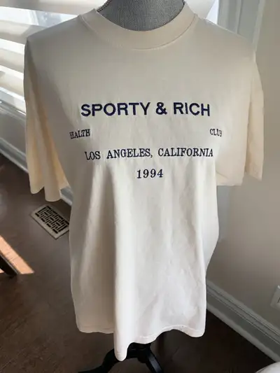 Sporty and Rich Tee , Unisex New, View more