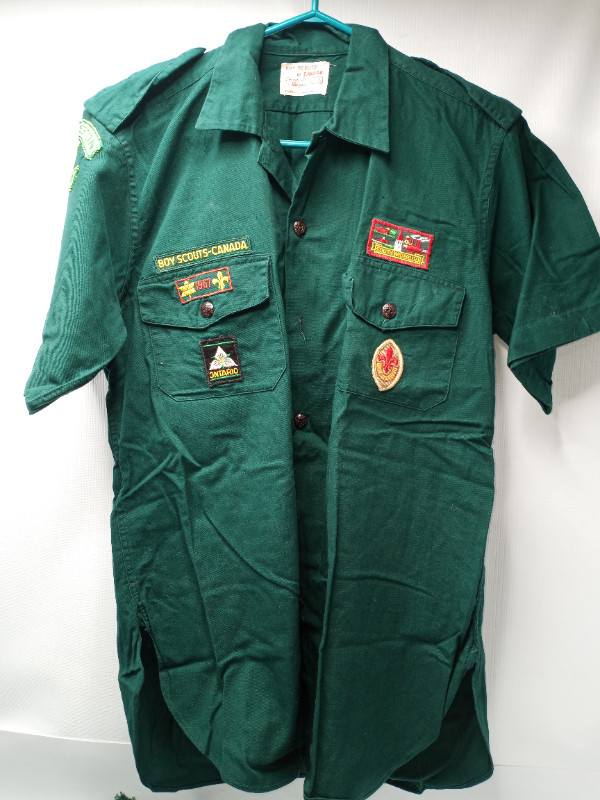 Vintage Boy Scout Uniform Shirts & Patches - Watch Video in Arts & Collectibles in Kitchener / Waterloo - Image 3