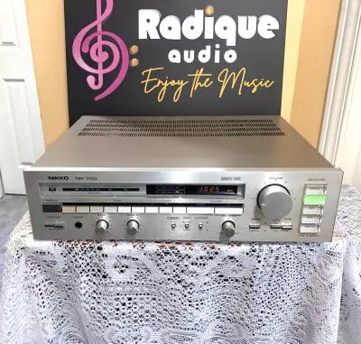 Nikko NR-700 Digital Quartz AM/FM 40 WPC Stereo Receiver, View more