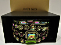 NEW, HEIDI DAUS "ON LINE" SET OF 4 BRACELETS, AURORA BOREALIS