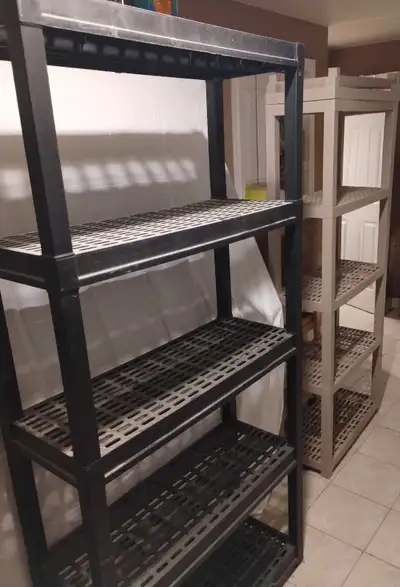 2 heavy duty free standing  shelving unit, View more