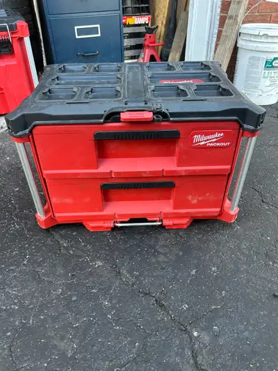 Milwaukee PACKOUT 2-Drawer Tool Box, View more