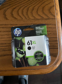 HP black ink cartridge 61xl