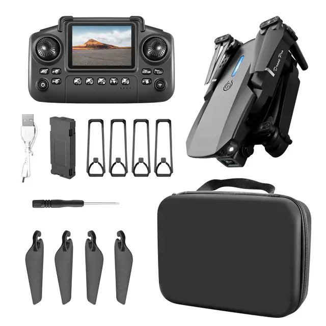 Mini RC E88 Drone 4K HD Dual Cameras Foldable Quadcopter LED in General Electronics in Kitchener / Waterloo - Image 6
