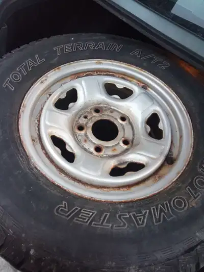 Hello selling winter tires 245/70r16 used only half season last year getting rid of them because I g...