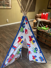 Canvas teepee