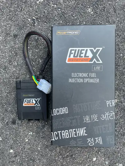 Selling a FuelX Lite, an electronic fuel injection optimizer designed for the 2022 Husqvarna Svartpi...