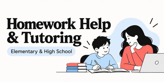 Homework Help & Tutoring for Kids | Elementary & High School