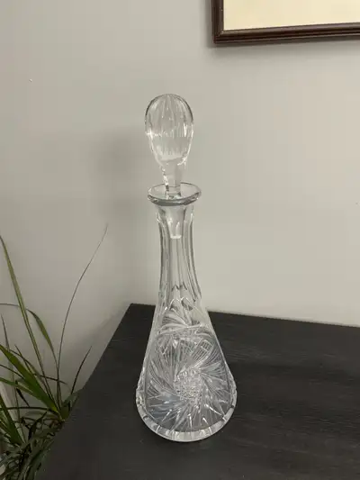 Crystal Decanter with topper, View more