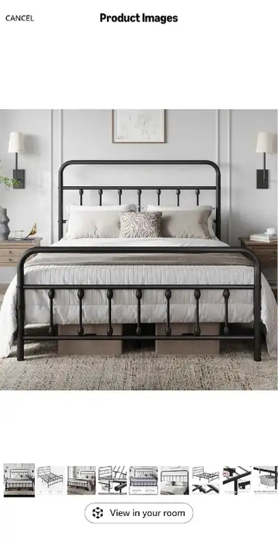 Metal Bed Frame, View more