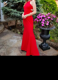David’s Bridal Red Dress