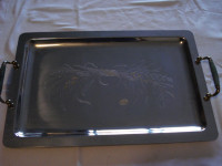 Stainless Tray with handles  Gioielli Elegance Italy