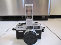 Canon Canonet QL17 G-III QL Rangefinder Camera & CanoliteD C1972