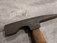 Antique 14" Wood Handle Craftsman Stone Masons Hammer