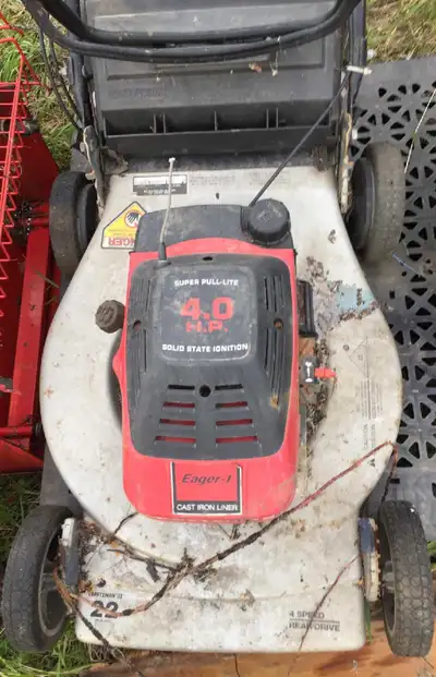 Vintage Eager-1 lawnmower. I deliver, View more