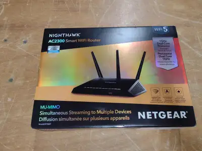 Nighthawk AC2300 Smart Wi-Fi Router, View more