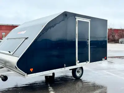 2018 sno/pro 8.5x12’ snowmobile trailer In great condition New galvanized rims/tires and bearings do...