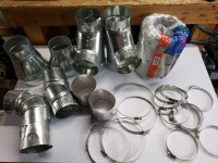 Assorted Clamps and Ducting