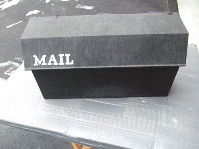 MAIL BOX LARGE AND BLACK in Other in Belleville