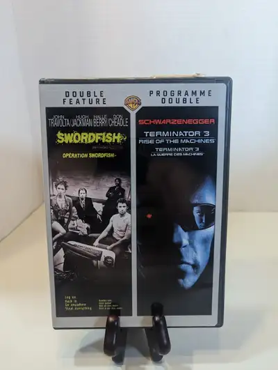 Swordfish / Terminator 3 Rise of the Machines Double Feature DVD, View more