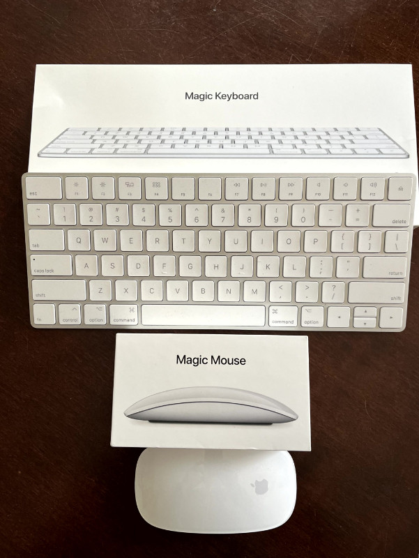 Apple Magic Keyboard and Mouse in Mice, Keyboards & Webcams in Belleville - Image 2