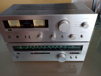 Duo ampli-tuner SANSUI, restaurés. Un an de garantie!