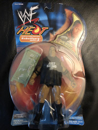 2001 WWF WWE The Rock Jakks Pacific Action Figure Moc 