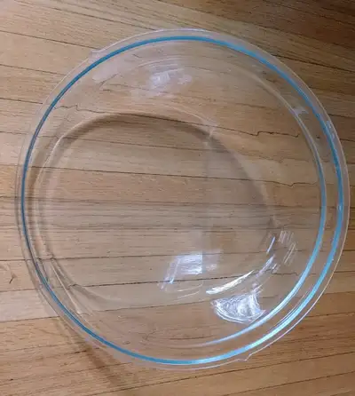 16 inch washer door glass; from a Frigidaire washer that no longer works; clear, clean and in excell...