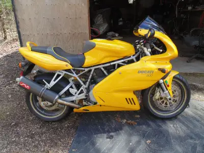 BIKE IS IN BANCROFT Sargent seat Silmoto carbon cans New tires, brake pads, filters, plugs, belts. F...