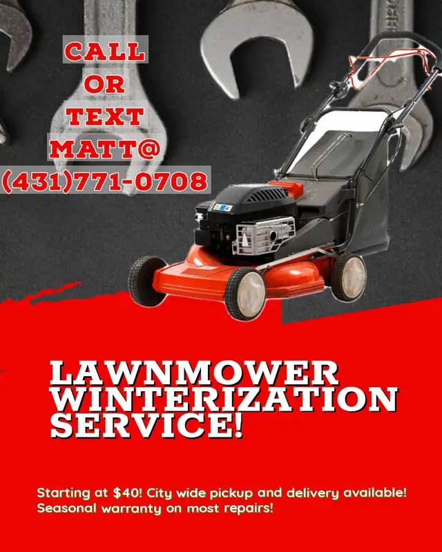 Lawnmower and small engine Repair Services62863253754115121