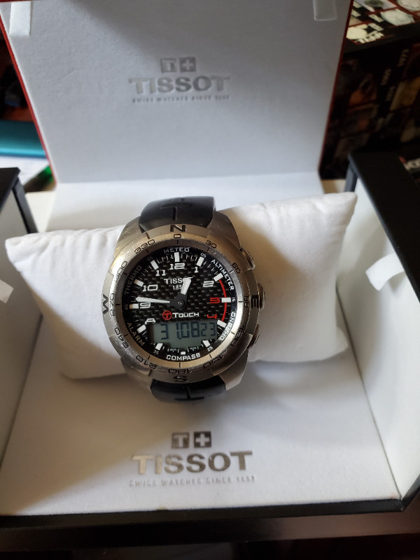 TISSOT T TOUCH EXPERT STAINLESS STEEL MEN'S WATCH REF T013420 in Jewellery & Watches in City of Halifax - Image 3