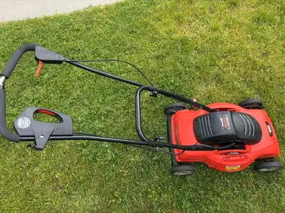 Please note: selling AS IS Black & Decker 18 " mulching mower MM675, 18 inch electric It is perfect...