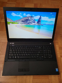 Dell Precision M6800 Laptop Workstation, 17.3 FHD 3 SSD