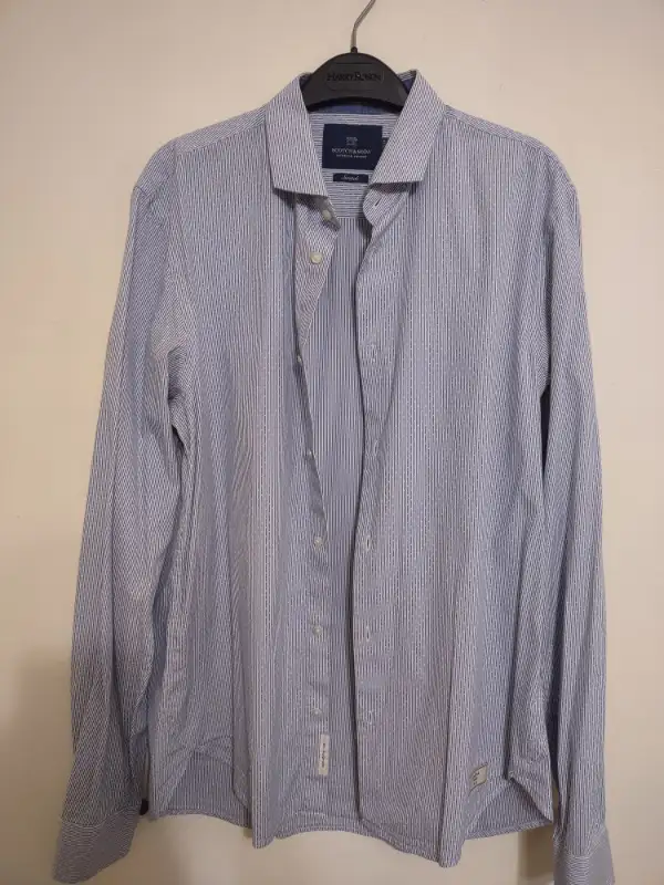 SCOTCH &    SODA    Men's Shirt, Medium size -Retails $110633475364583691217