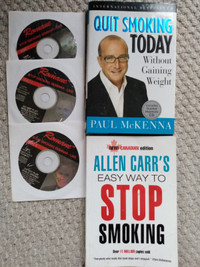 Stop smoking books and CDs all for $20