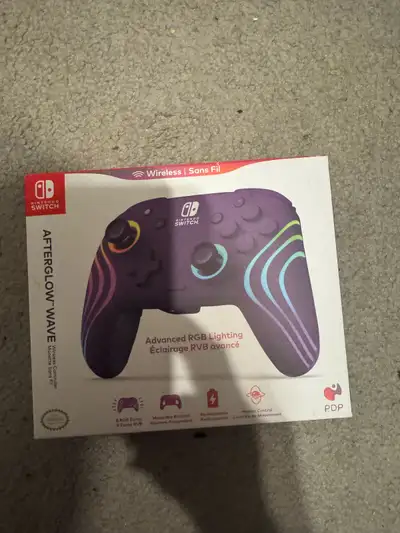 PDP Afterglow Switch Controller purple , View more