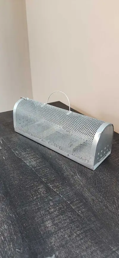 Large Humane Live Rodent Trap – Metal Cage, View more