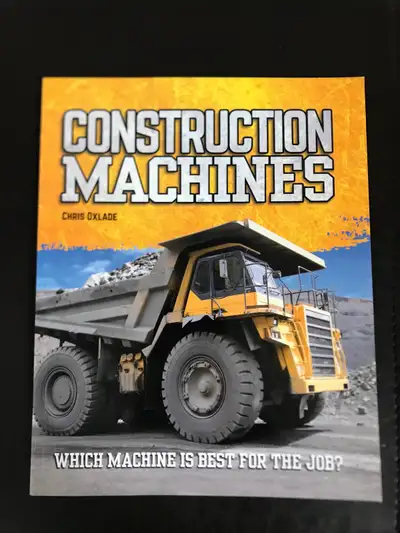 Like new construction non fiction book for kids , View more