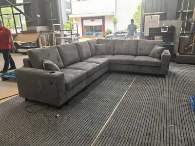 Brand New Corduroy Sectional, View more