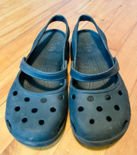 ‍⛔️Chaussures Crocs style sandales noires enfant◻️Hochelaga 