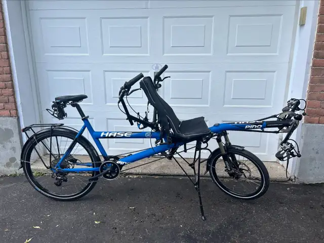 Very high-end tandem bicycle of the brand HASE.62863278388483125