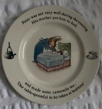 Vintage Peter Rabbit Wedgwood Plate