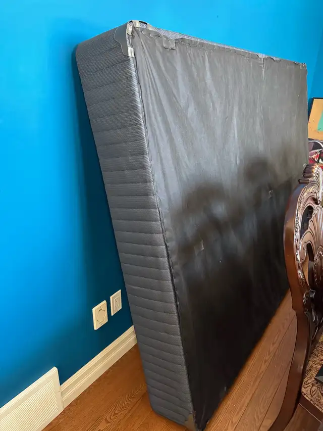 Free Queen box spring in Free Stuff in St. Albert - Image 2