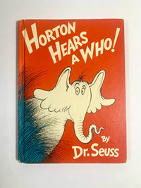 Dr Seuss - Horton Hears a Who ! (c) 1954 1st edition 