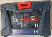 Bosch MS4041 Jeu de 41 forets et forets - Livraison possible MTL
