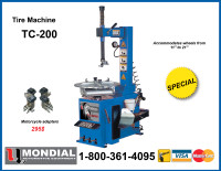 New Tire Changer 110V TC-200 Tire Machine with Warranty
