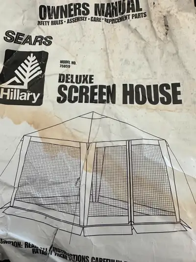 Sears Hillary Screen Tent 10 x 10, View more