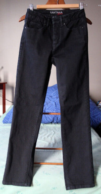 Santana women's black jeans, size 6x32